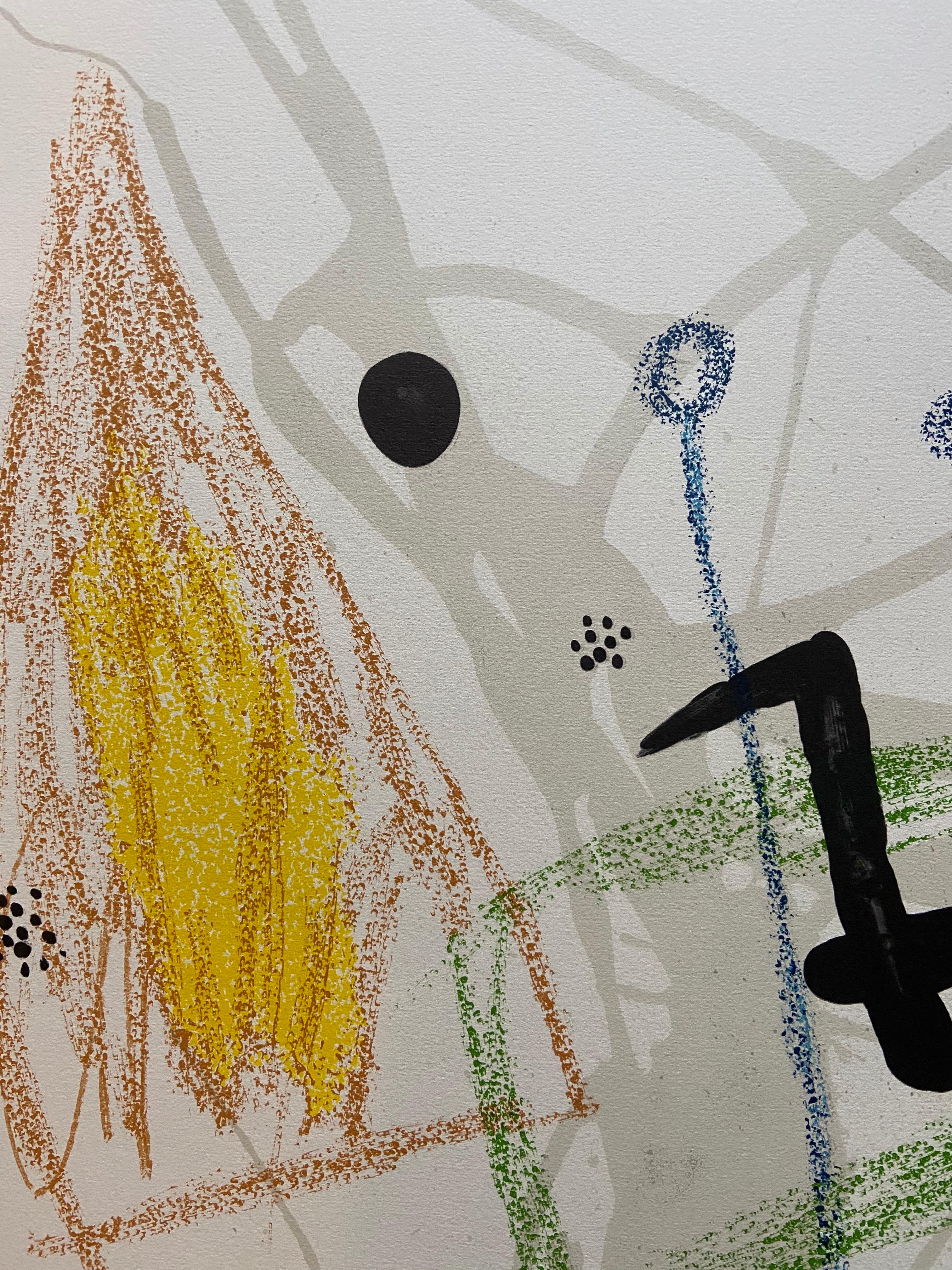 Joan MIRÓ - Maravillas con variaciones Acrósticas en el jardin de Miro 5  - Print by Joan Miró