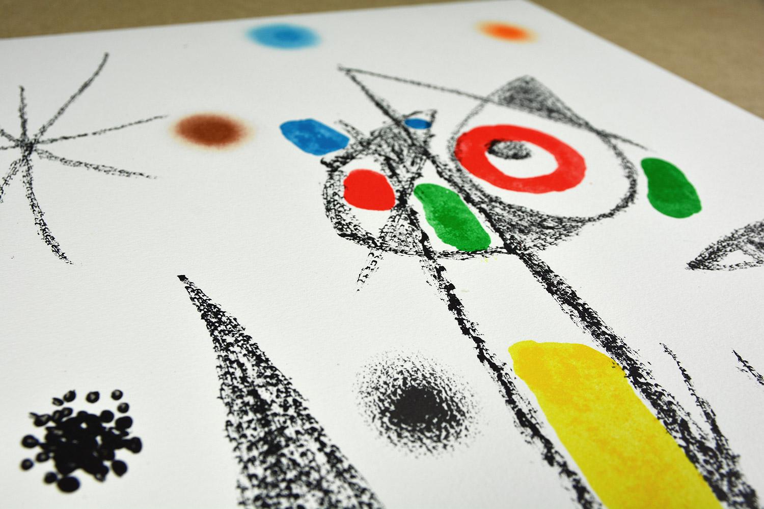 Joan Miró - MARAVILLAS CON VARIACIONES... Litografia Arte contemporanea Astratta 1