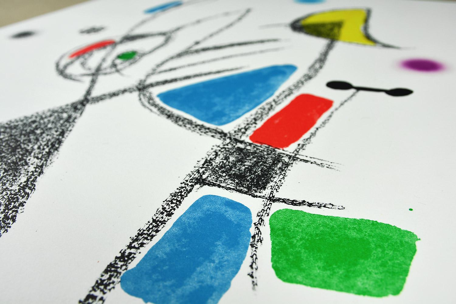 Joan Miró - MARAVILLAS CON VARIACIONES... Litografia Arte contemporanea Astratta 1