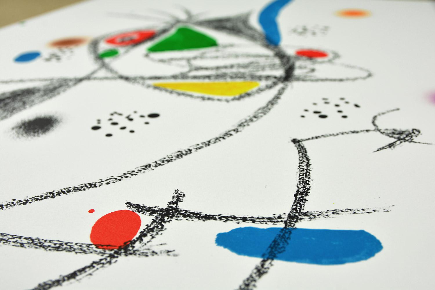 Joan Miró - MARAVILLAS CON VARIACIONES... Litografia Arte contemporanea Astratta 1