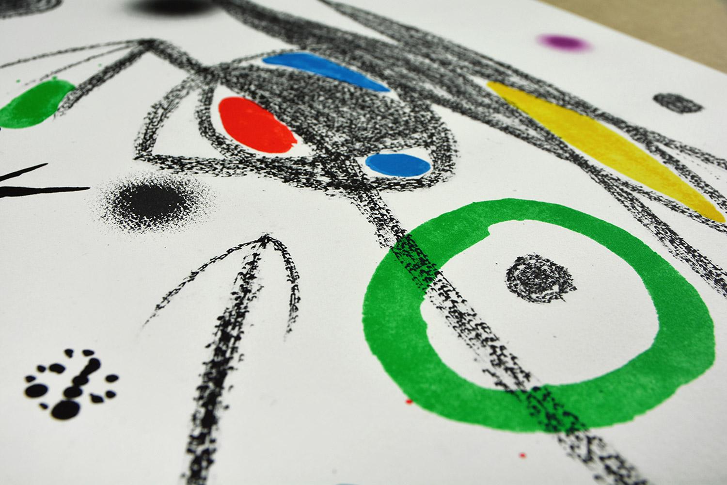 Joan Miró - MARAVILLAS CON VARIACIONES... Litografia Arte contemporanea Astratta 1