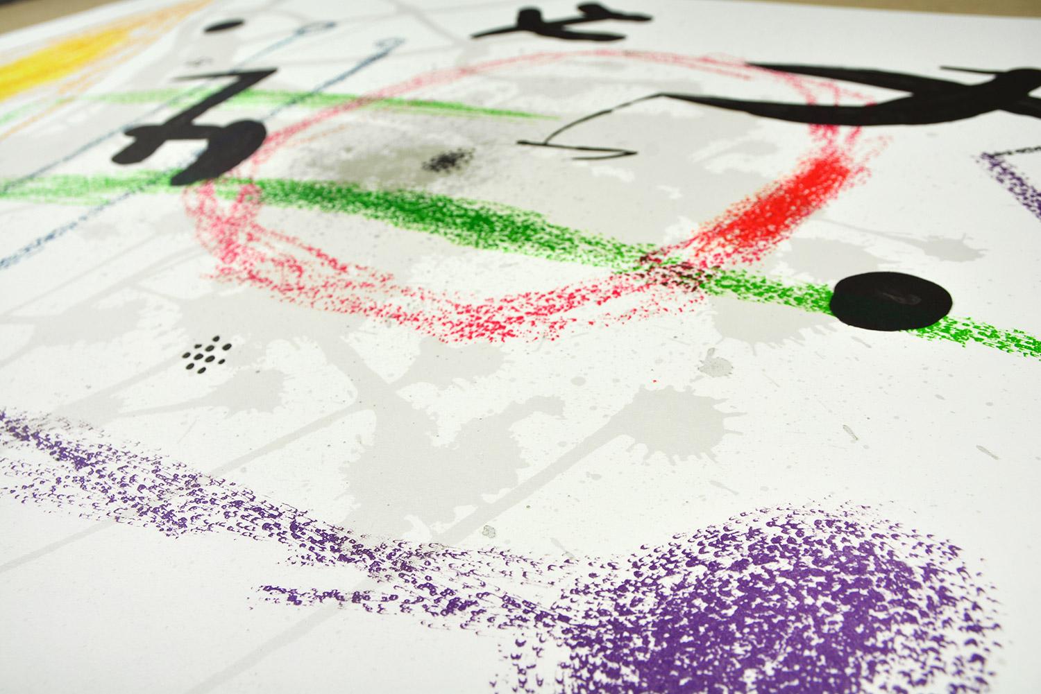 Joan Miró - MARAVILLAS CON VARIACIONES... Lithographie Zeitgenössische Kunst Abstrakt im Angebot 1