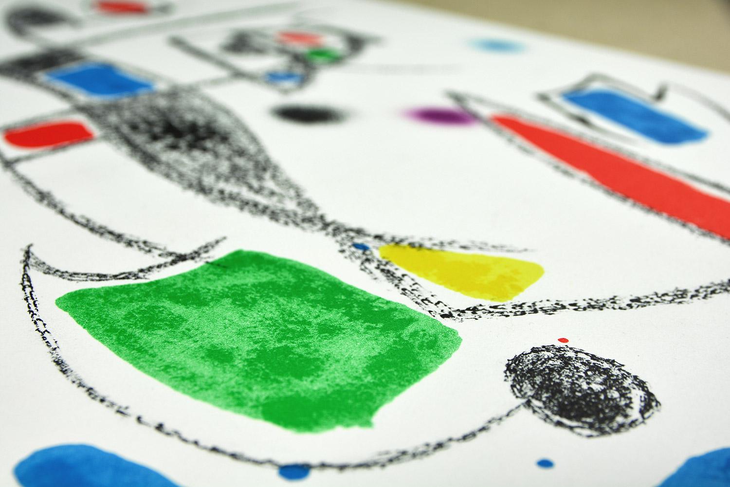 Joan Miró - MARAVILLAS CON VARIACIONES... Lithograph Contemporary Art Abstract For Sale 1