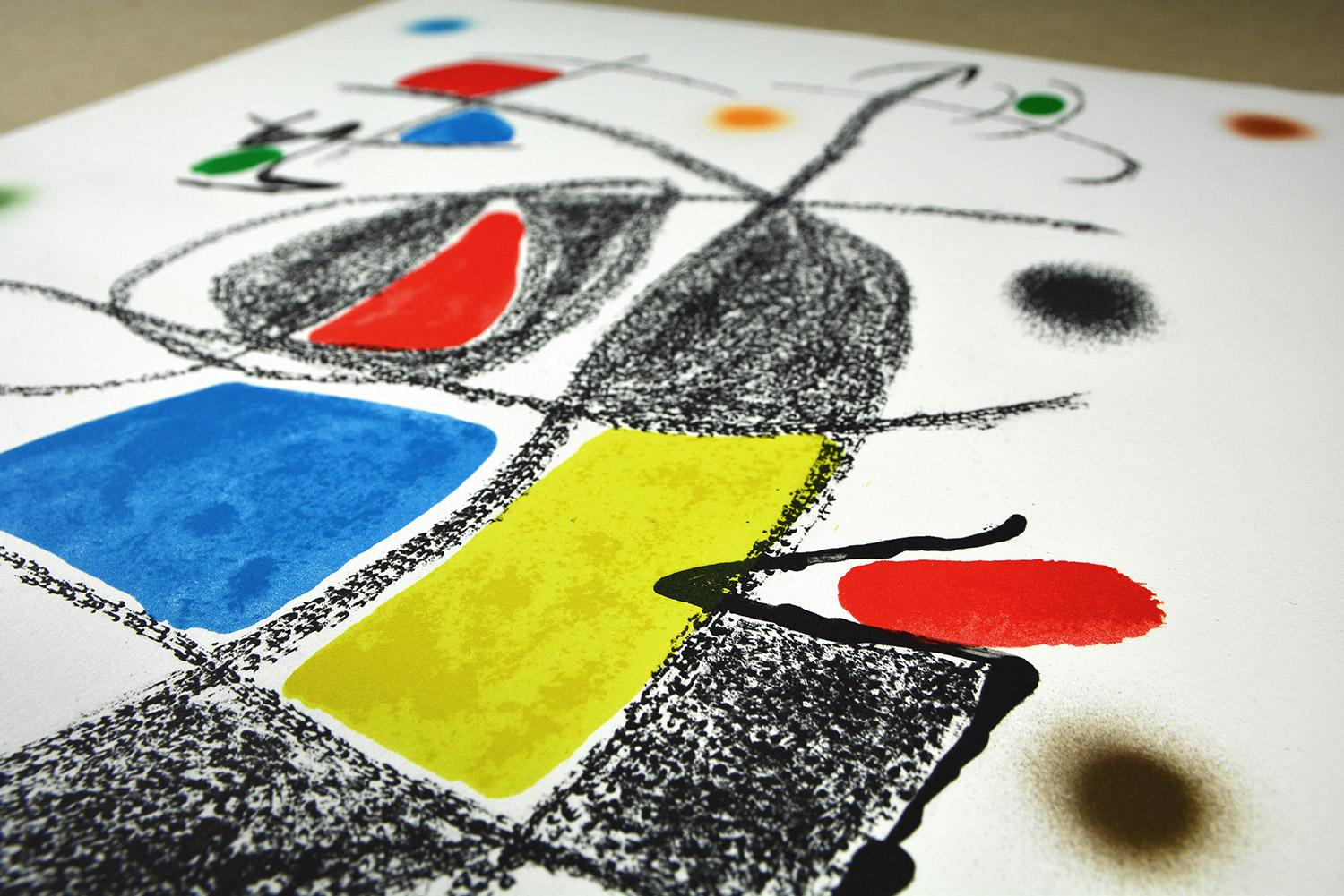 Joan Miró - MARAVILLAS CON VARIACIONES... Lithograph Contemporary Art Abstract For Sale 1