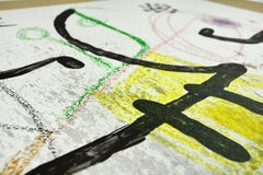 Joan Miró - MARAVILLAS CON VARIACIONES... Litografía Arte Contemporáneo Abstracto