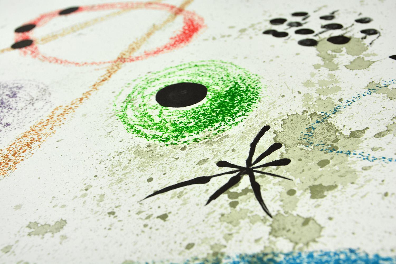 Joan Miró - MARAVILLAS CON VARIACIONES... Lithograph Contemporary Art Abstract For Sale 2