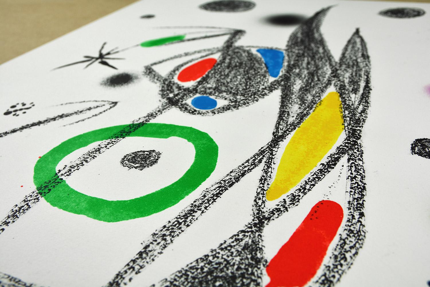 Joan Miró - MARAVILLAS CON VARIACIONES... Lithograph Contemporary Art Abstract For Sale 2