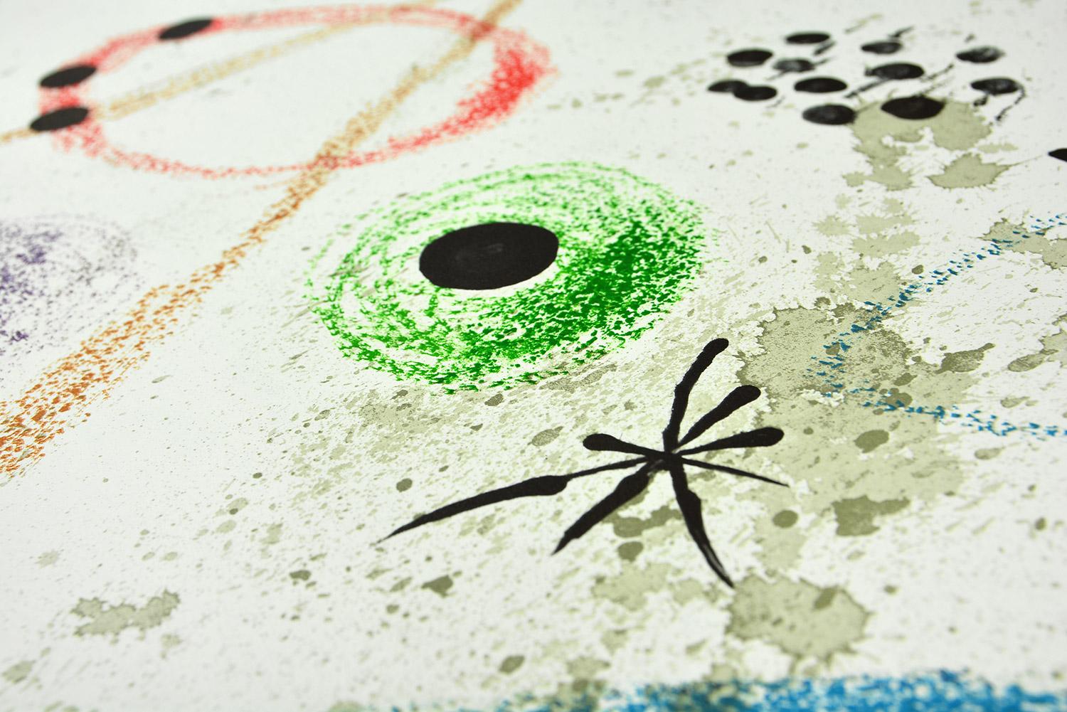 Joan Miró - MARAVILLAS CON VARIACIONES... Litografía Arte Contemporáneo Abstracto en venta 2