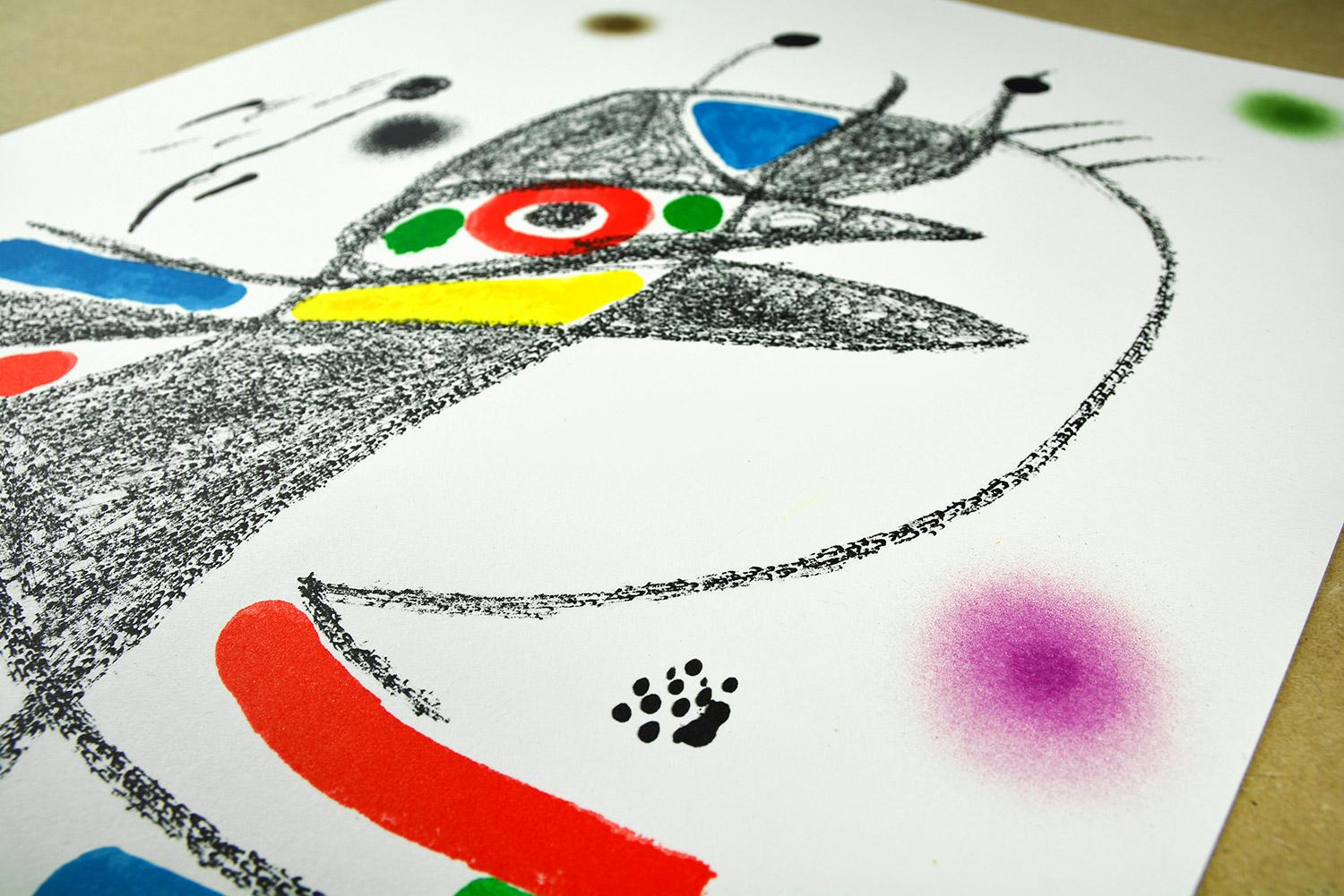 Joan Miró - MARAVILLAS CON VARIACIONES... Lithograph Contemporary Art Abstract For Sale 2