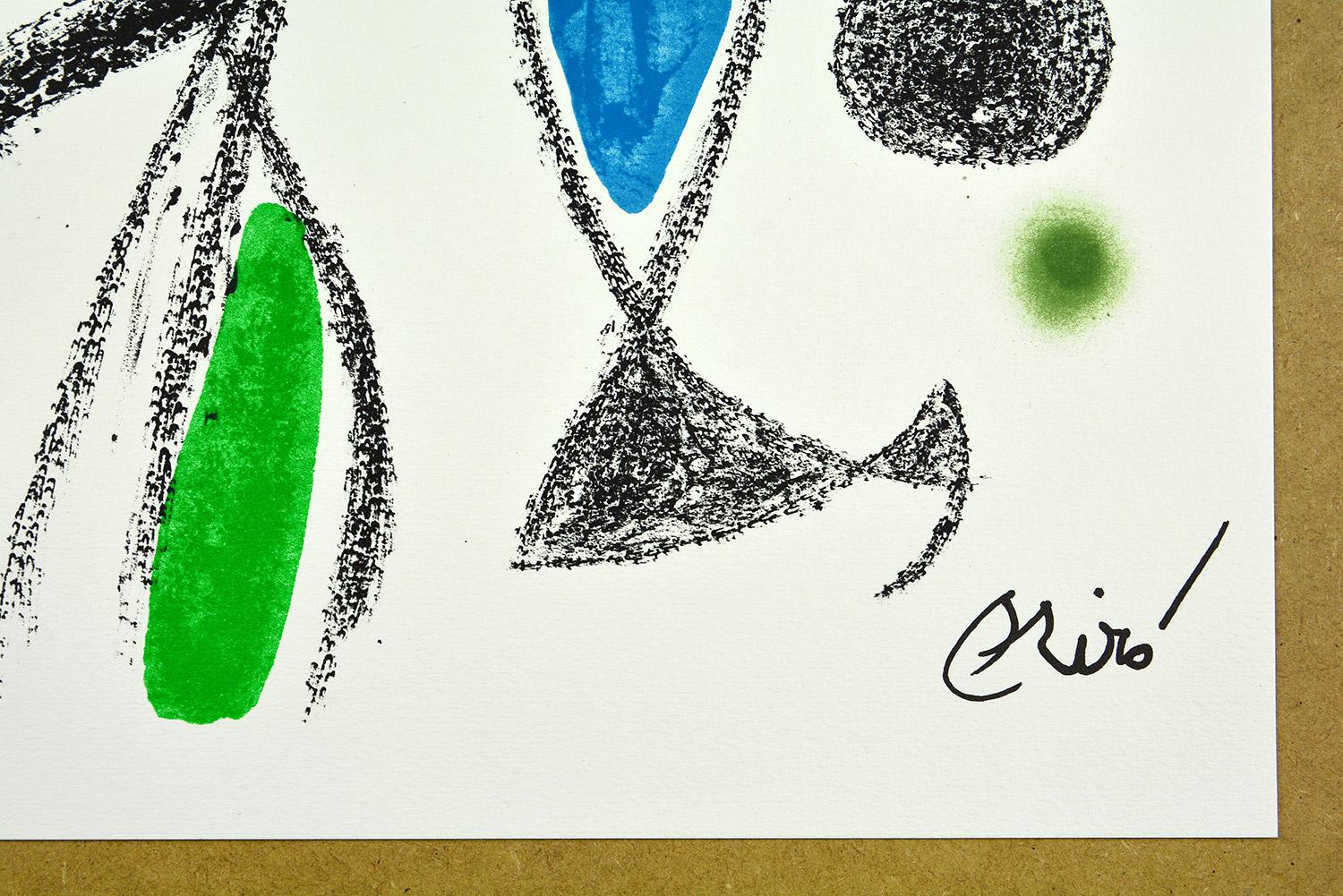 Joan Miró - MARAVILLAS CON VARIACIONES... Lithograph Contemporary Art Abstract 3