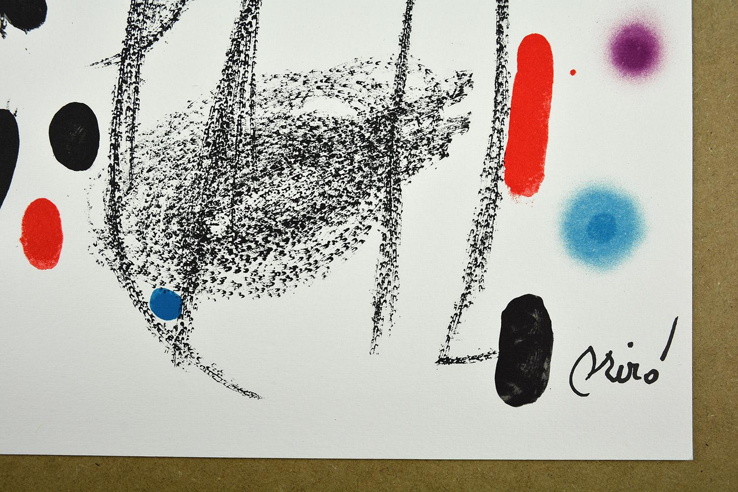 Joan Miró - MARAVILLAS CON VARIACIONES... Lithograph Contemporary Art Abstract For Sale 3