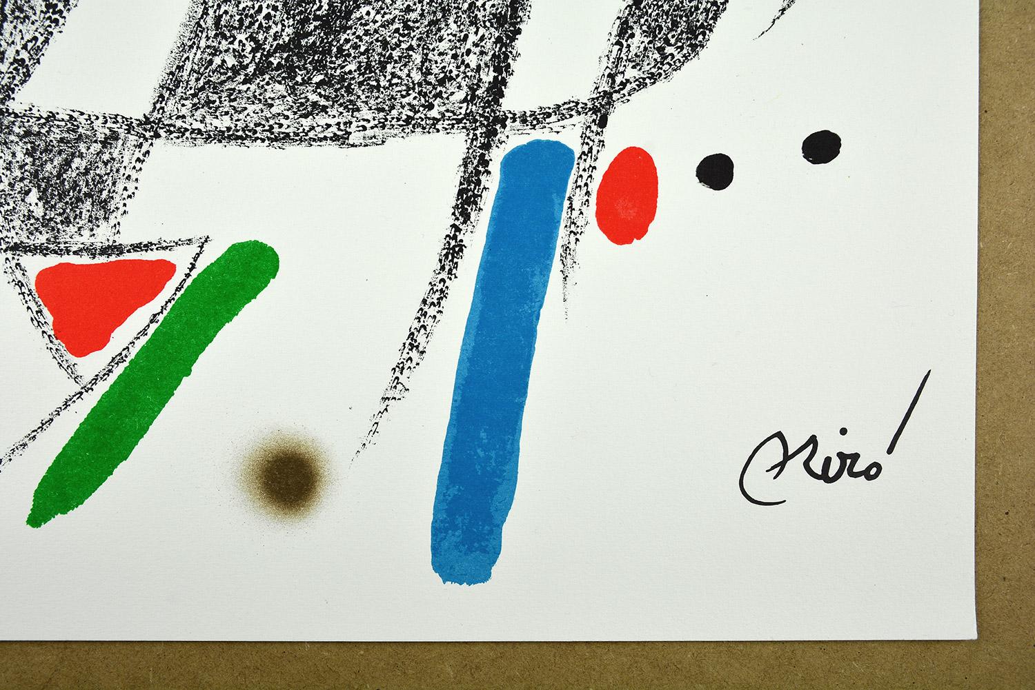 Joan Miró - MARAVILLAS CON VARIACIONES... Lithographie Zeitgenössische Kunst Abstrakt im Angebot 3