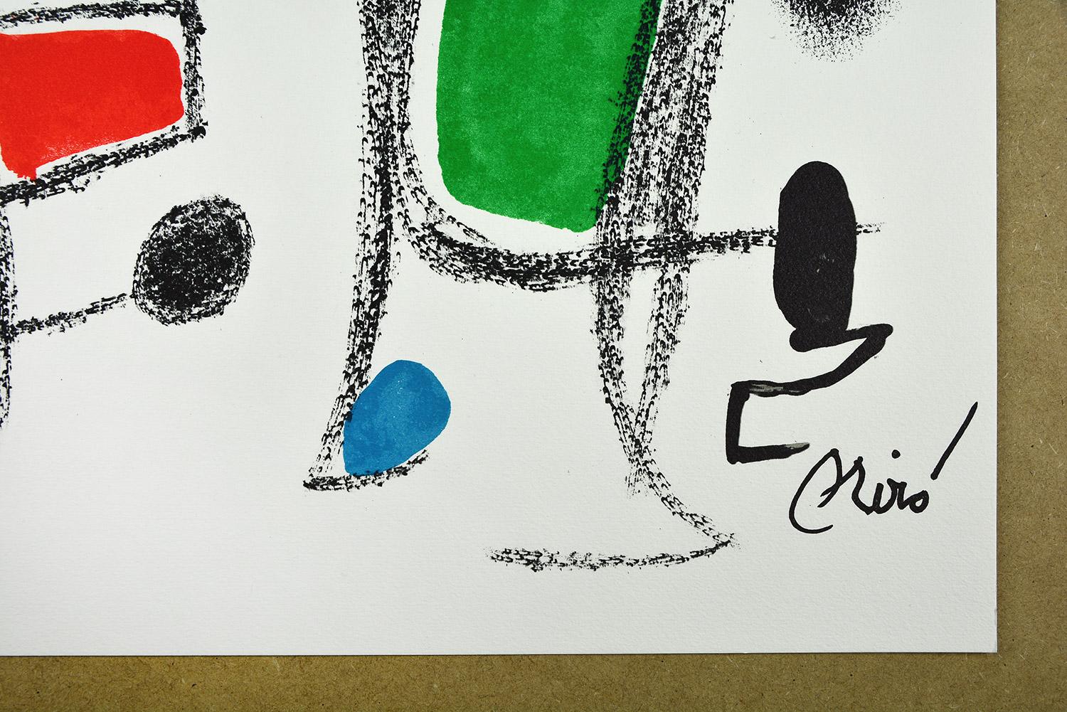 Joan Miró - MARAVILLAS CON VARIACIONES... Lithograph Contemporary Art Abstract For Sale 3