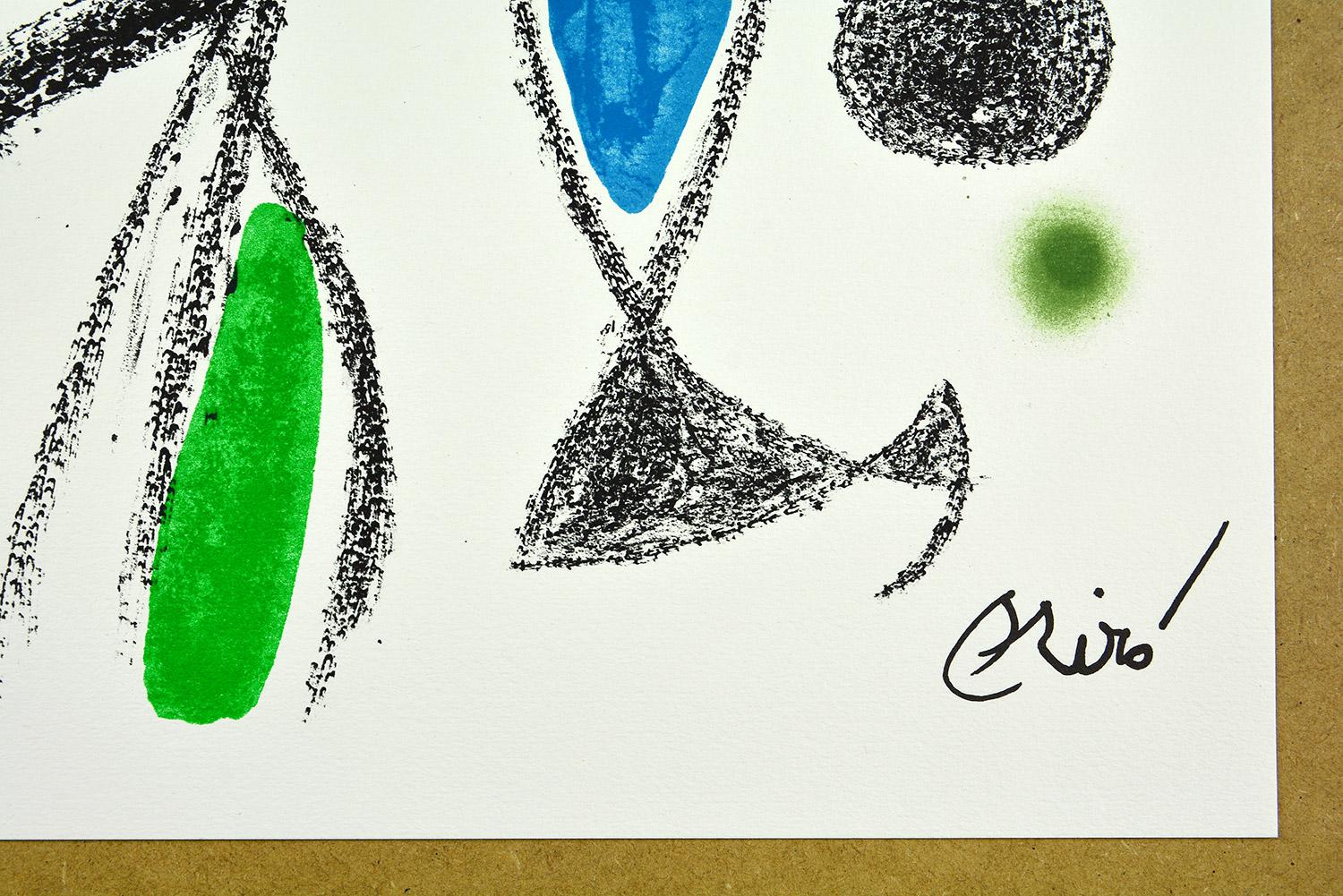 Joan Miró - MARAVILLAS CON VARIACIONES... Litografia Arte contemporanea Astratta 3