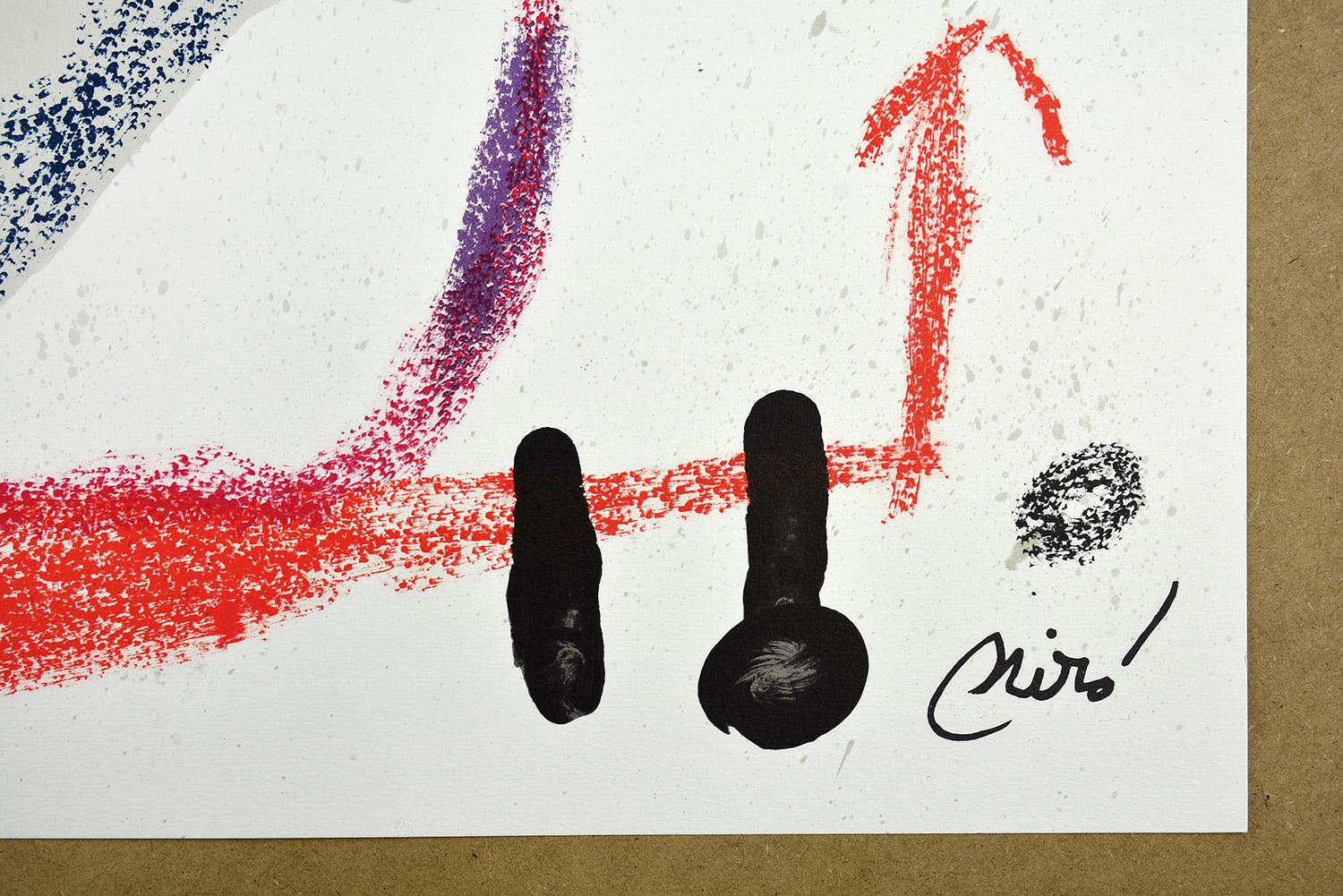 Joan Miró - MARAVILLAS CON VARIACIONES... Lithographie Art contemporain Abstrait en vente 3