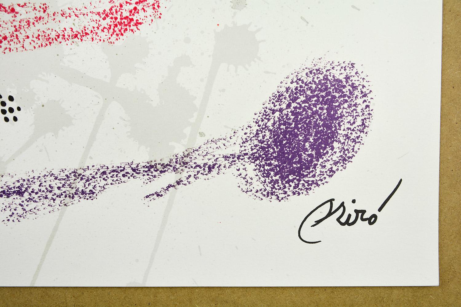 Joan Miró - MARAVILLAS CON VARIACIONES... Lithographie Zeitgenössische Kunst Abstrakt im Angebot 3