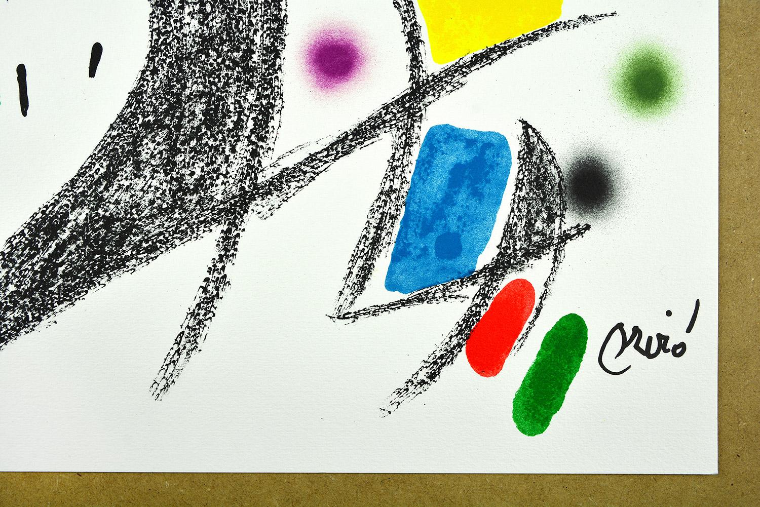 Joan Miró - MARAVILLAS CON VARIACIONES... Lithograph Contemporary Art Abstract For Sale 3