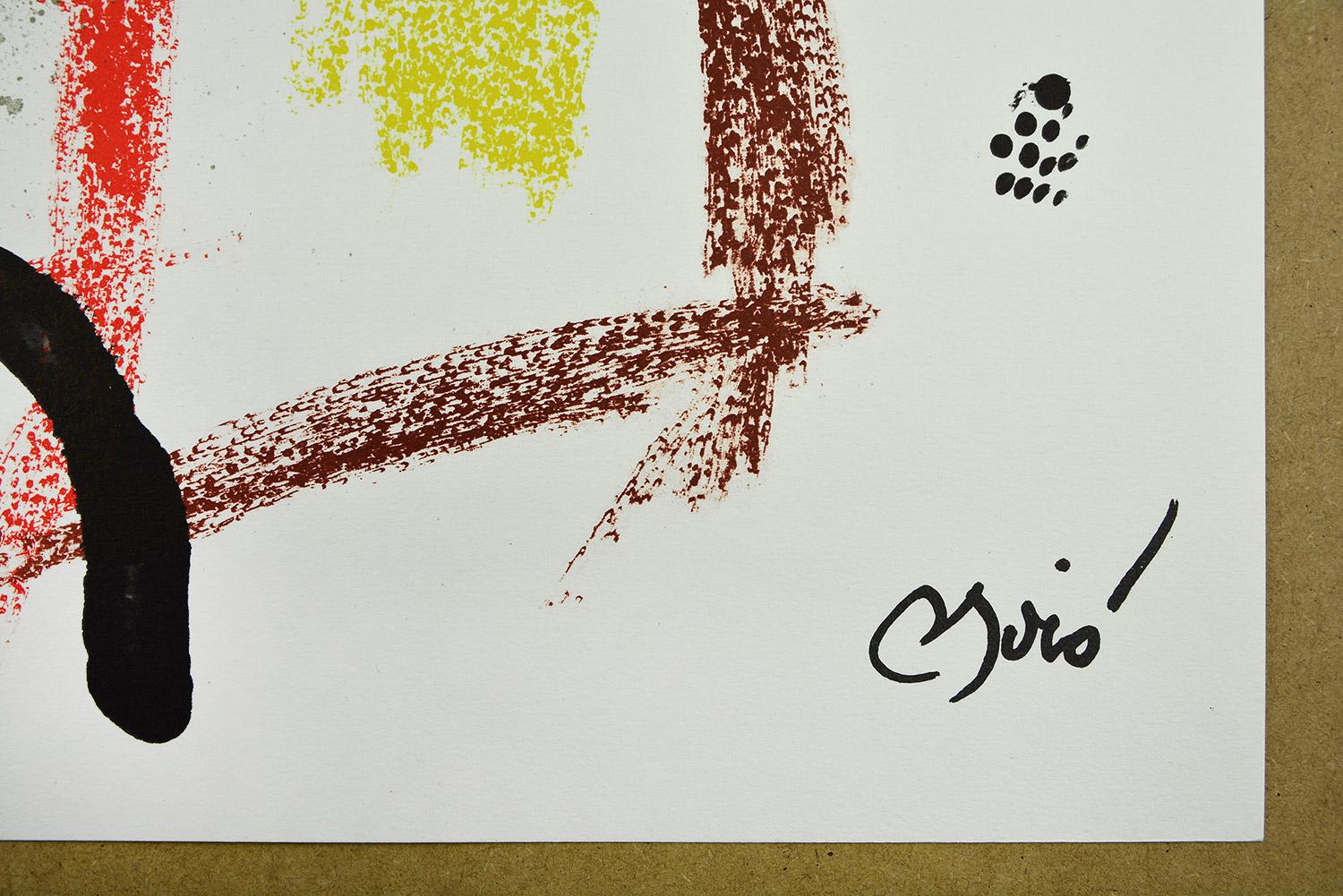 Joan Miró - MARAVILLAS CON VARIACIONES... Lithograph Contemporary Art Abstract For Sale 3
