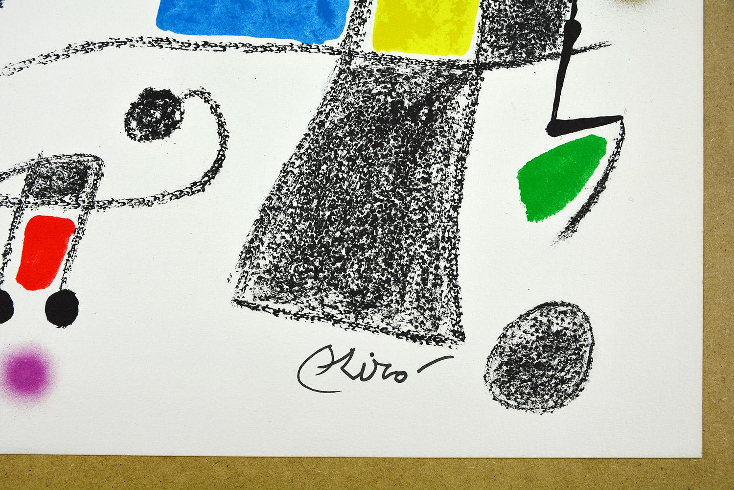 Joan Miró - MARAVILLAS CON VARIACIONES... Lithograph Contemporary Art Abstract For Sale 3