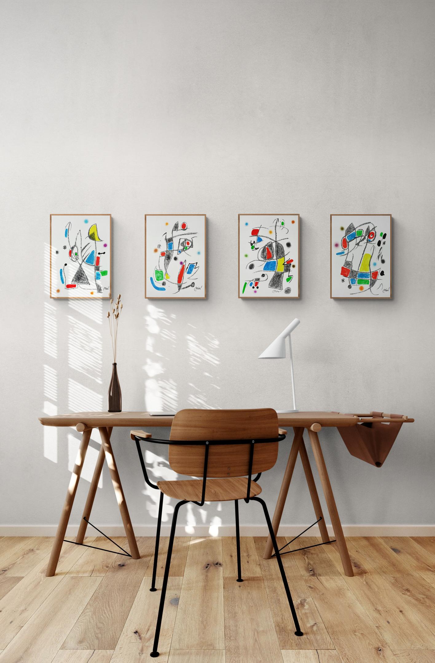 Joan Miró - MARAVILLAS CON VARIACIONES... Litografia Arte contemporanea Astratta 4