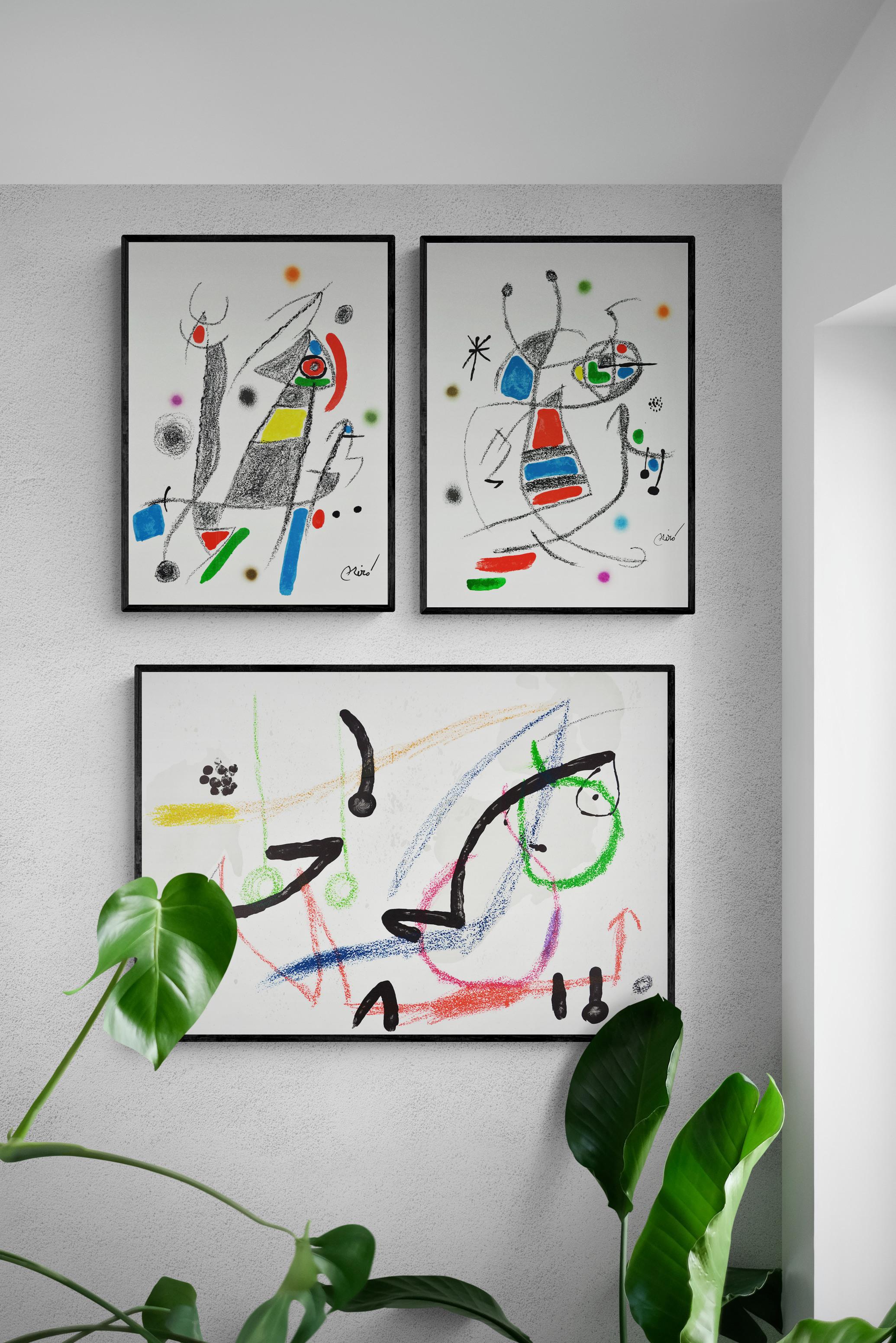 Joan Miró - MARAVILLAS CON VARIACIONES... Litografia Arte contemporanea Astratta 4