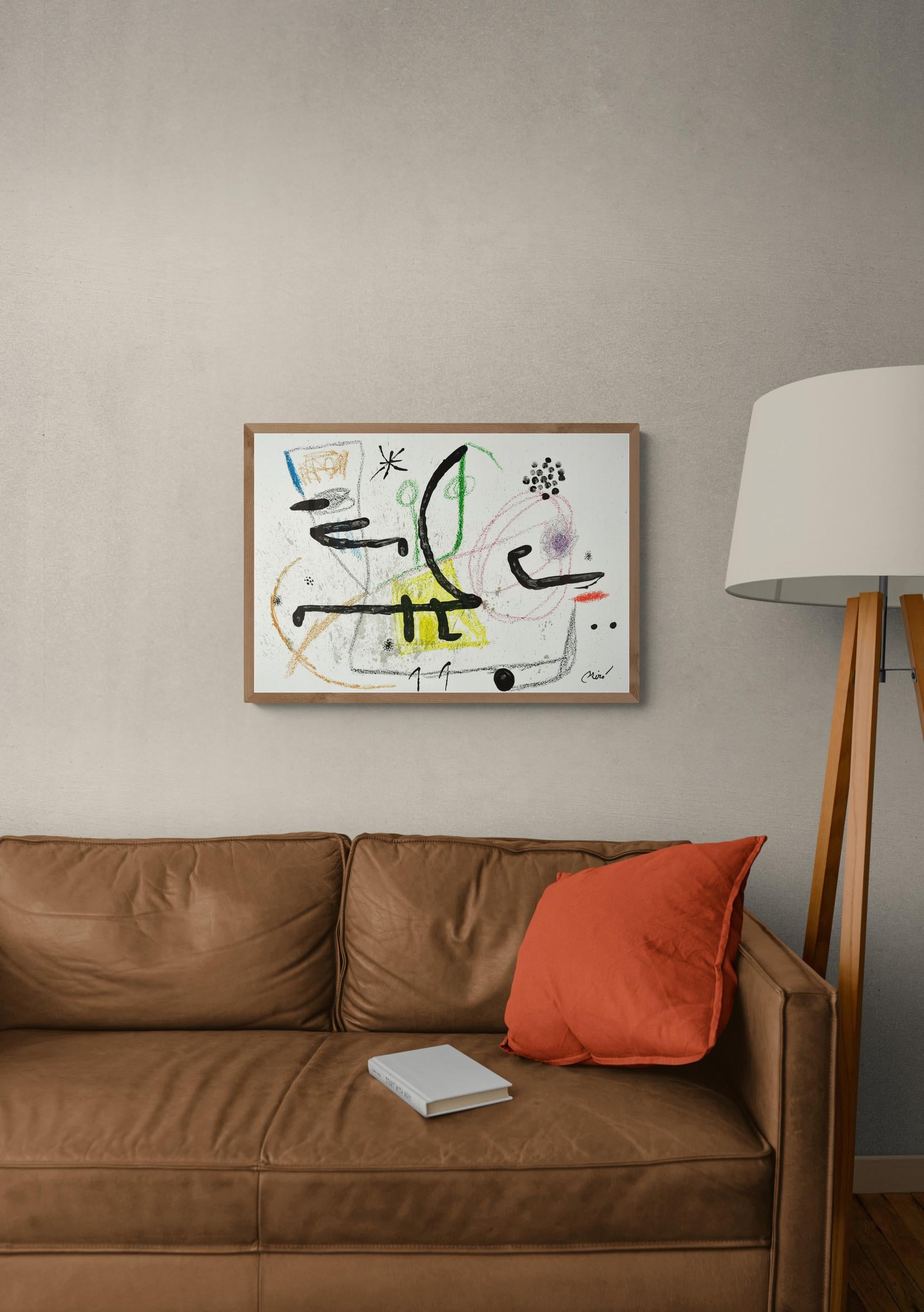 Joan Miró - MARAVILLAS CON VARIACIONES... Lithograph Contemporary Art Abstract For Sale 4