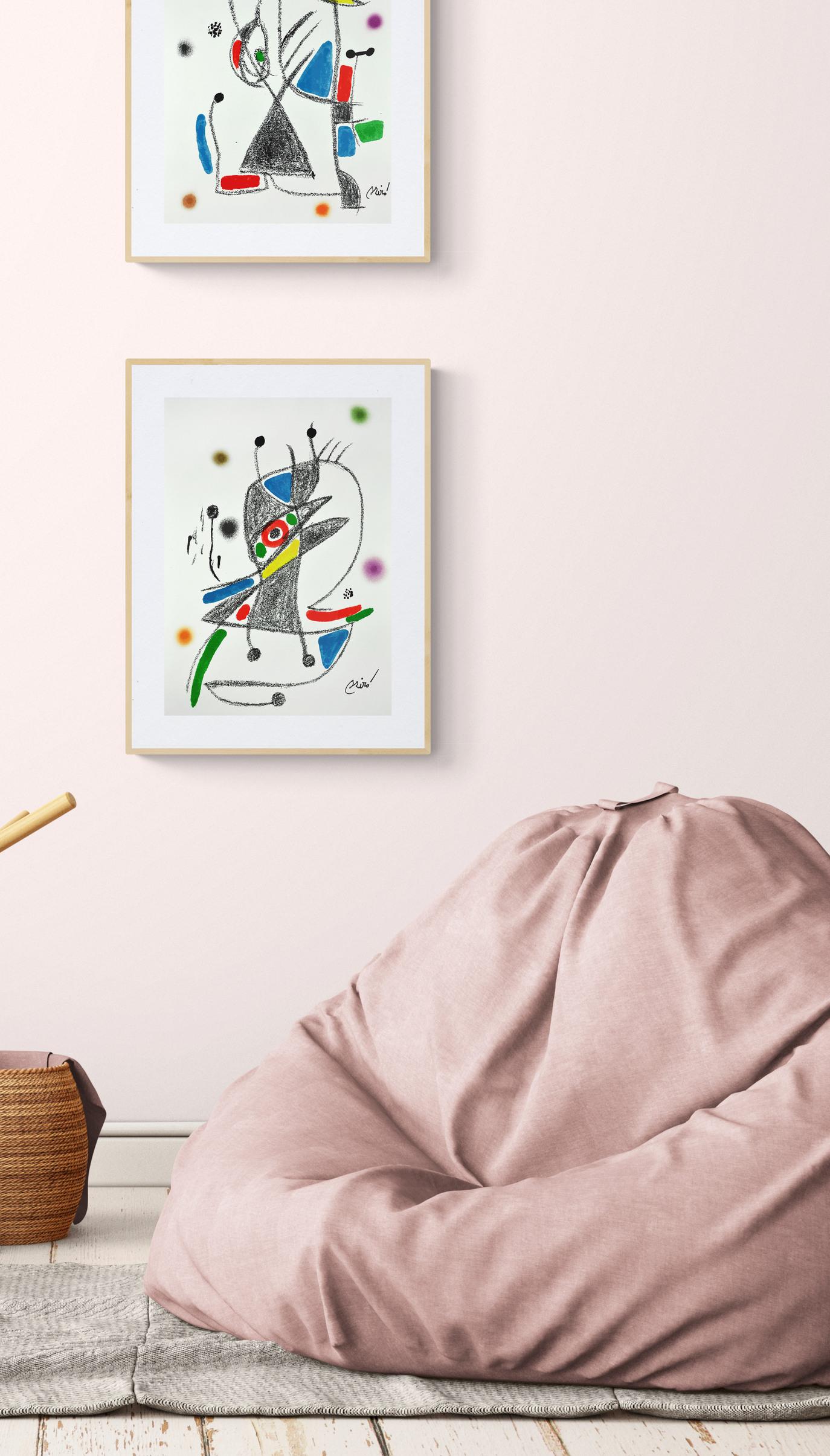 Joan Miró - MARAVILLAS CON VARIACIONES... Lithograph Contemporary Art Abstract For Sale 5
