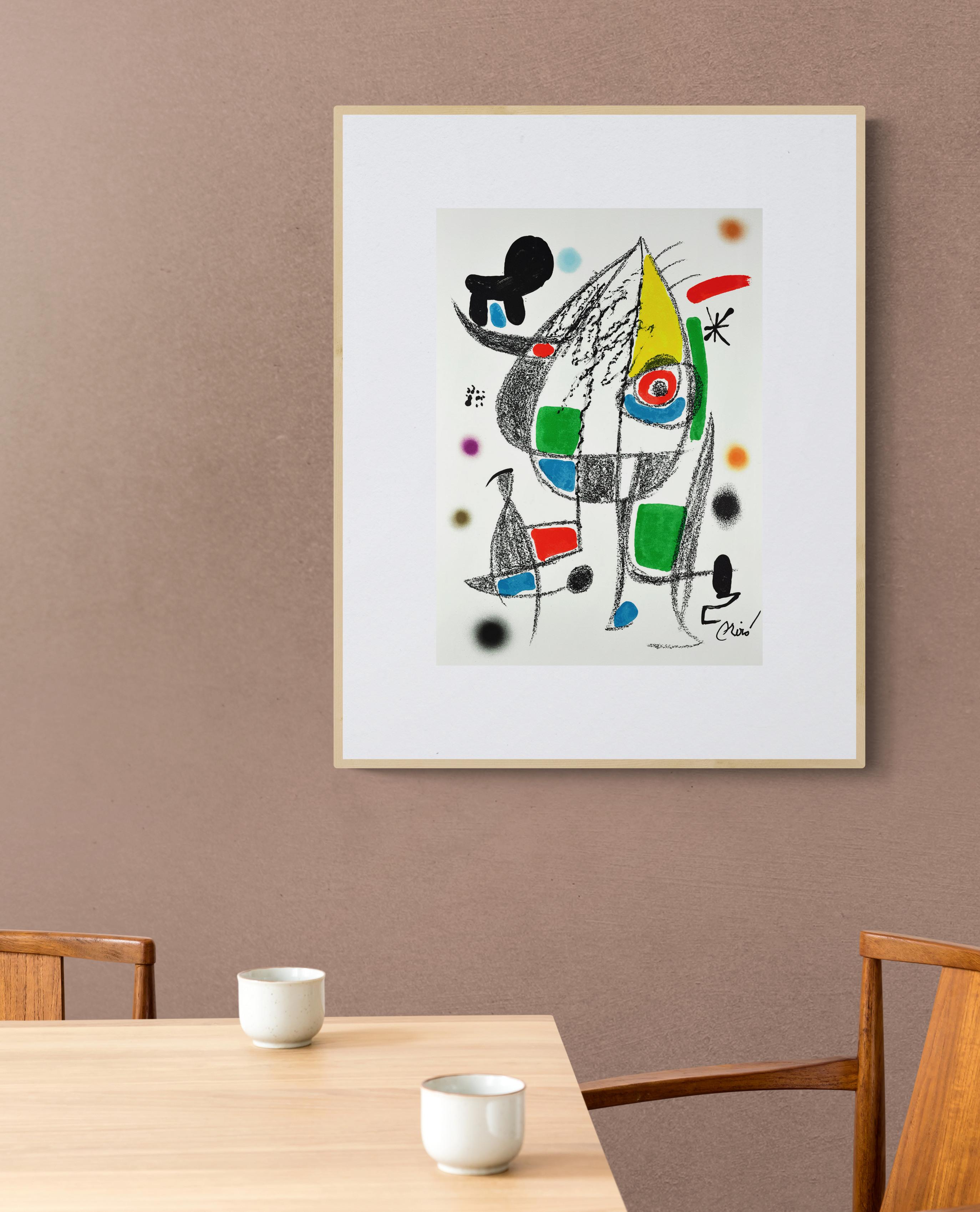 Joan Miró - MARAVILLAS CON VARIACIONES... Lithograph Contemporary Art Abstract For Sale 5