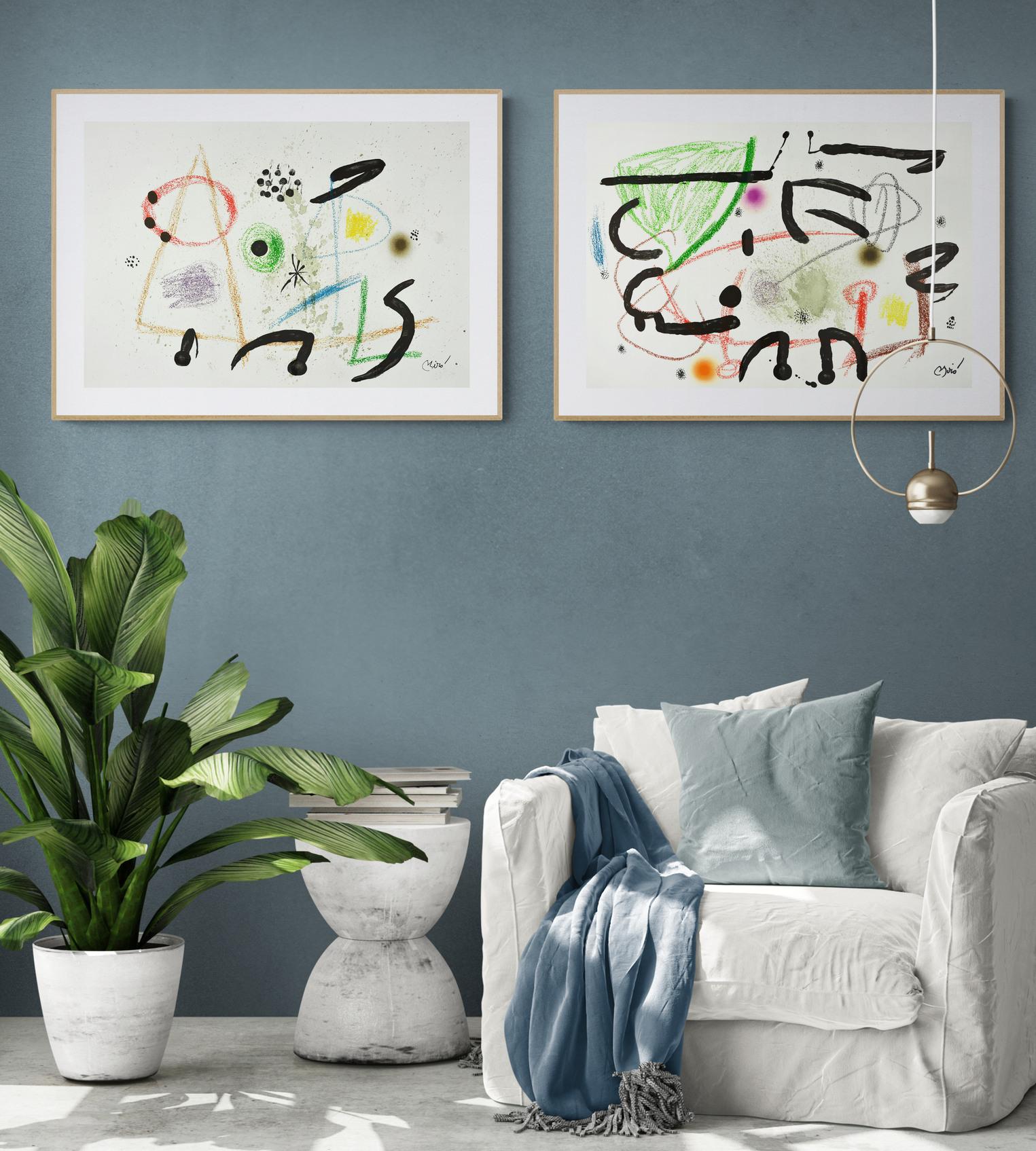 Joan Miró - MARAVILLAS CON VARIACIONES... Litografía Arte Contemporáneo Abstracto en venta 5