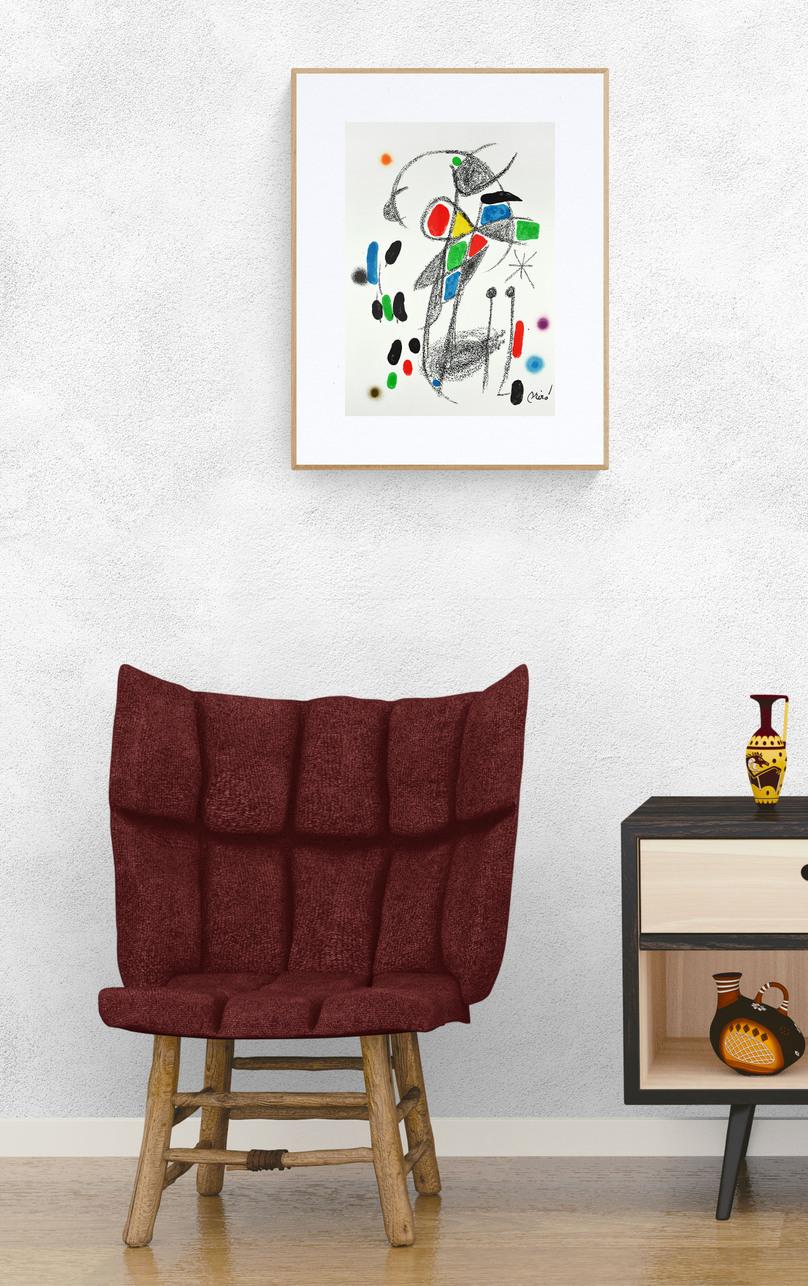 Joan Miró - MARAVILLAS CON VARIACIONES... Lithograph Contemporary Art Abstract en venta 5