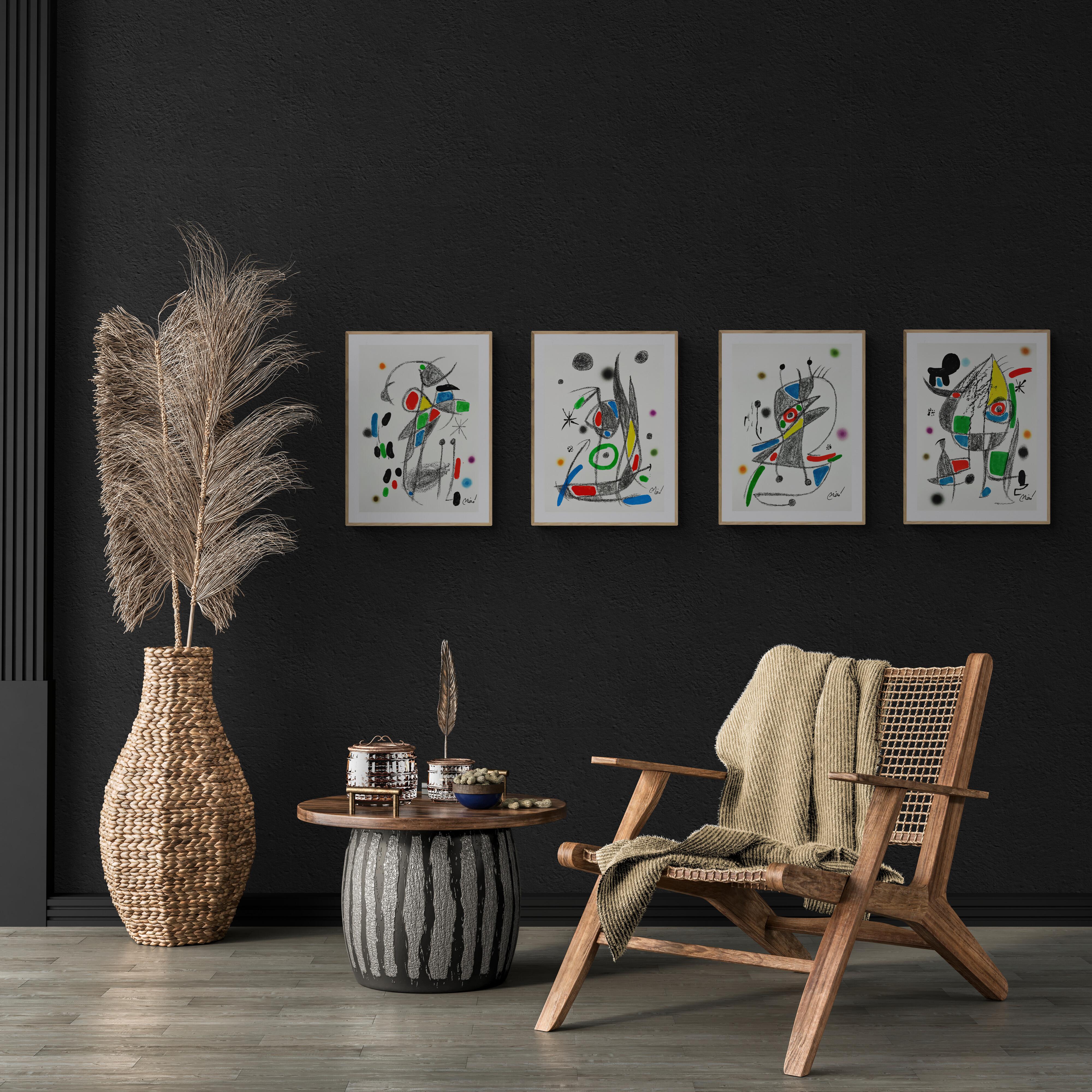 Joan Miró - MARAVILLAS CON VARIACIONES... Lithograph Contemporary Art Abstract For Sale 6