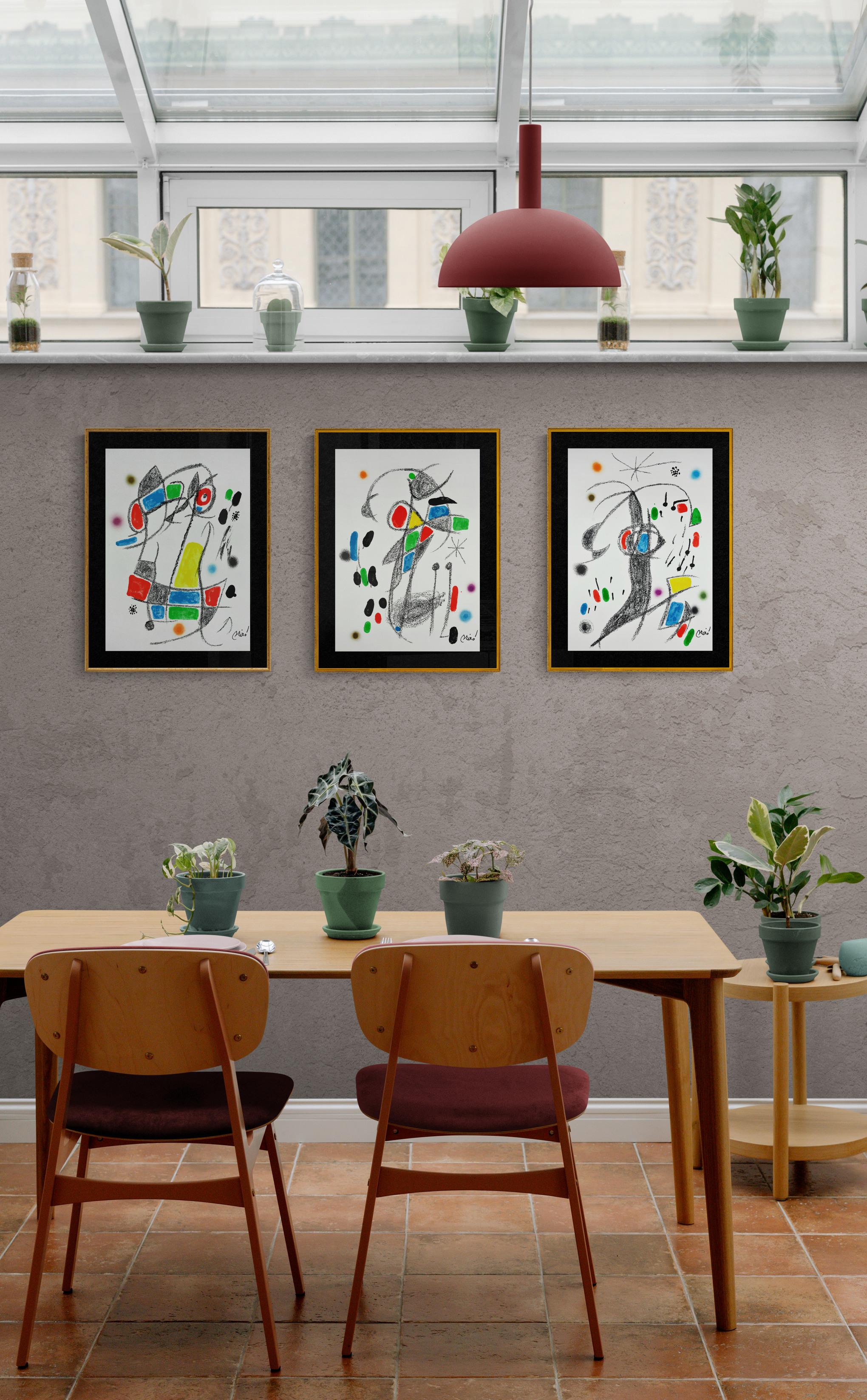 Joan Miró - MARAVILLAS CON VARIACIONES... Lithograph Contemporary Art Abstract For Sale 7