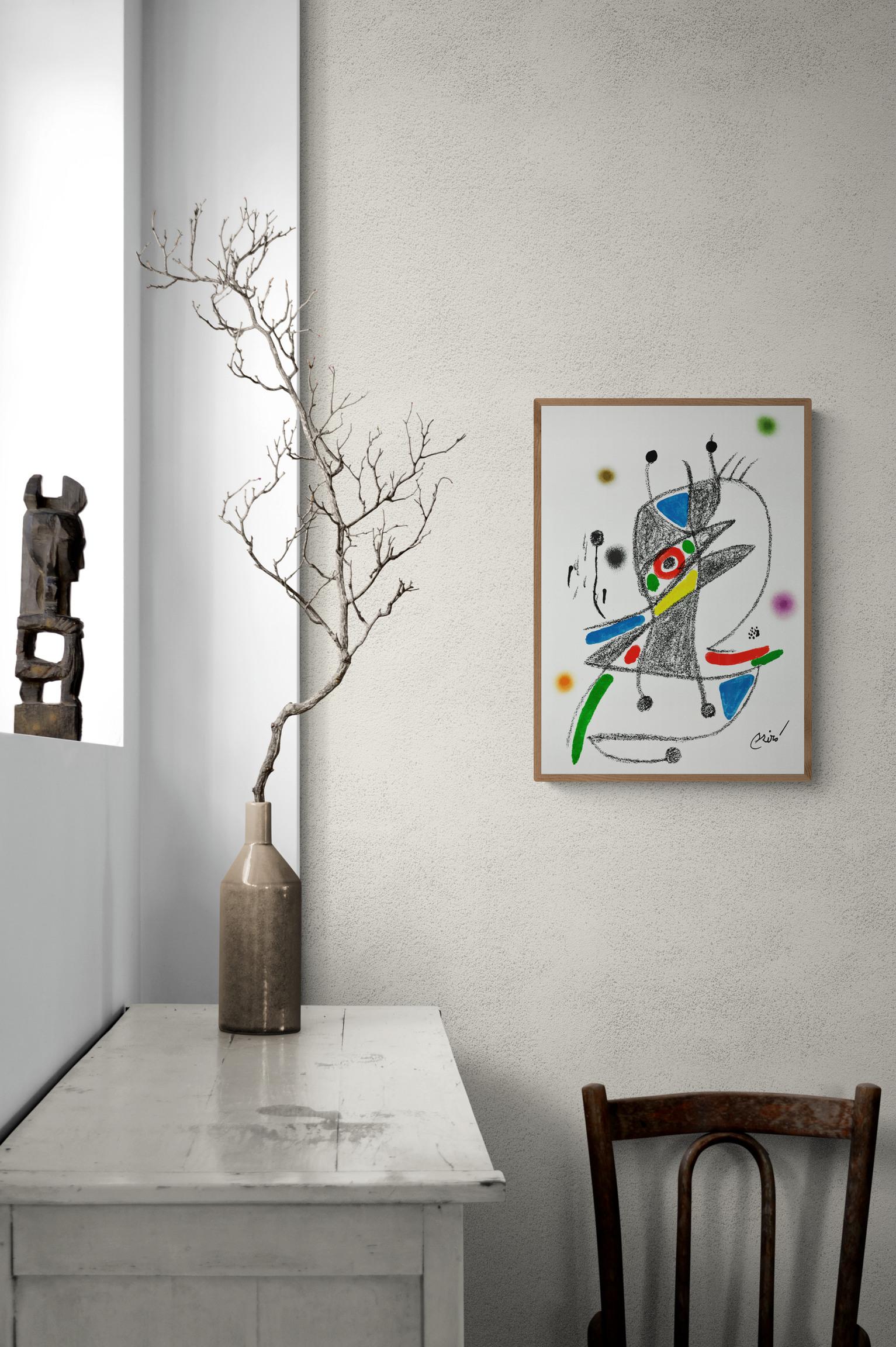 Joan Miró - MARAVILLAS CON VARIACIONES... Lithograph Contemporary Art Abstract For Sale 7