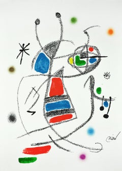 Joan Miró - MARAVILLAS CON VARIACIONES... Lithographie Zeitgenössische Kunst Abstrakt