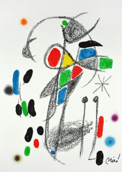 Joan Miró - MARAVILLAS CON VARIACIONES... Lithograph Contemporary Art Abstract