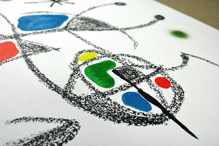 JOAN MIRÓ Maravillas con variaciones... Lithograph Contemporary art, Abstraction - Print by Joan Miró