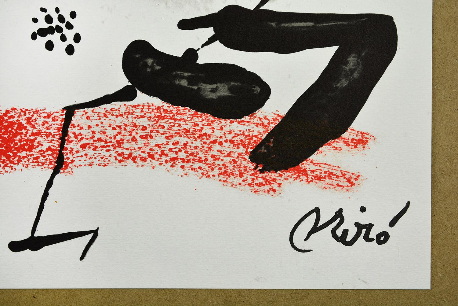 Joan Miró - MARAVILLAS CON VARIACIONES... Litografia Arte contemporanea Astrazione 3