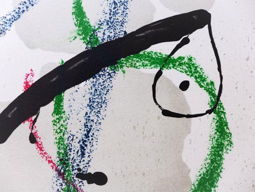 Maravillas con variaciones acrósticas en el jardín de Mir�ó VII
Date of creation: 1975
Medium: Lithograph
Media: Gvarro paper
Edition: 1500
Size: 49,5 x 71 cm
Observations: Lithograph on Gvarro paper plate signed. Edited by Polígrafa, Barcelona, in