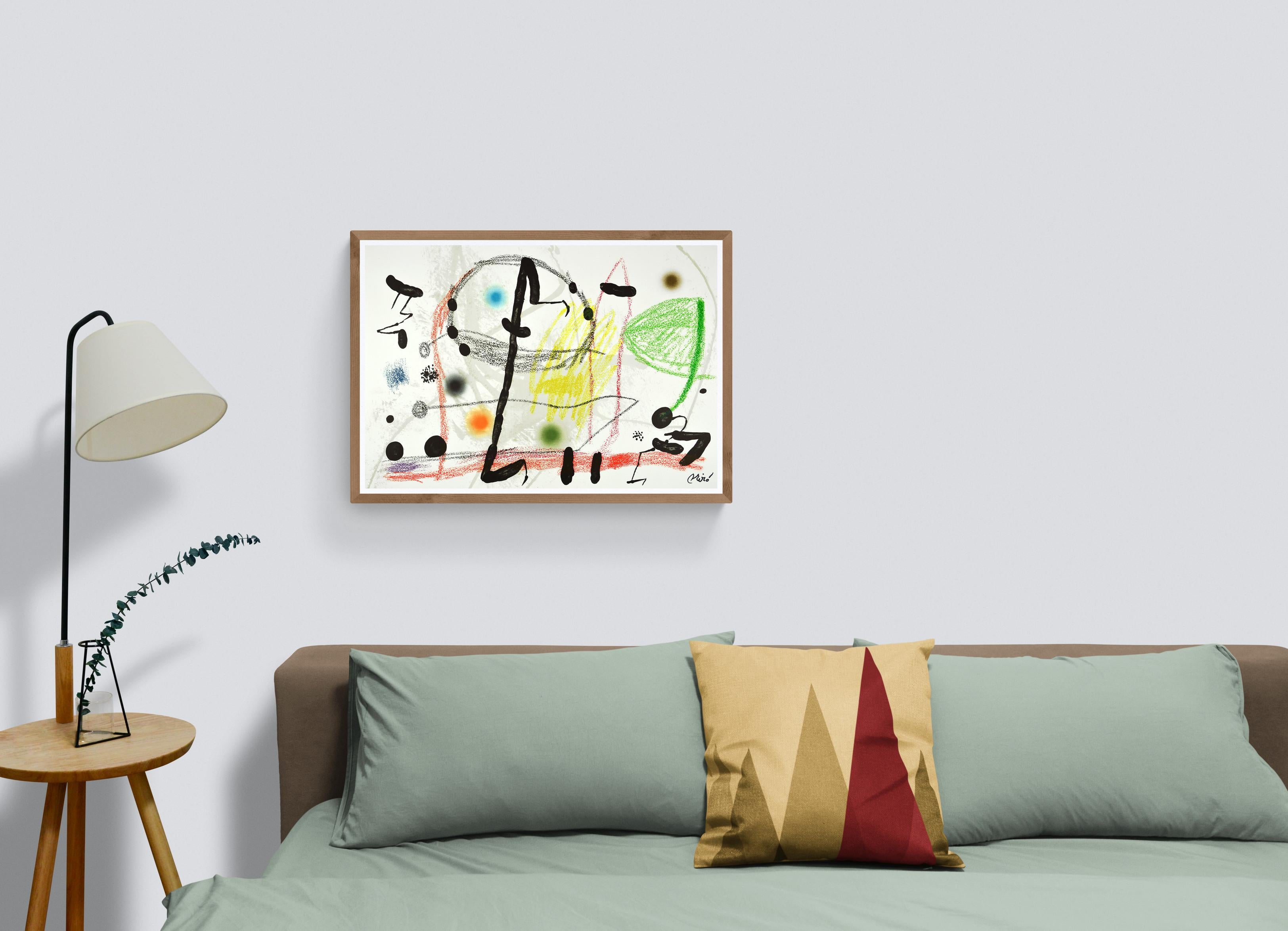Joan Miró - MARAVILLAS CON VARIACIONES... Litografia Arte contemporanea Astrazione 4