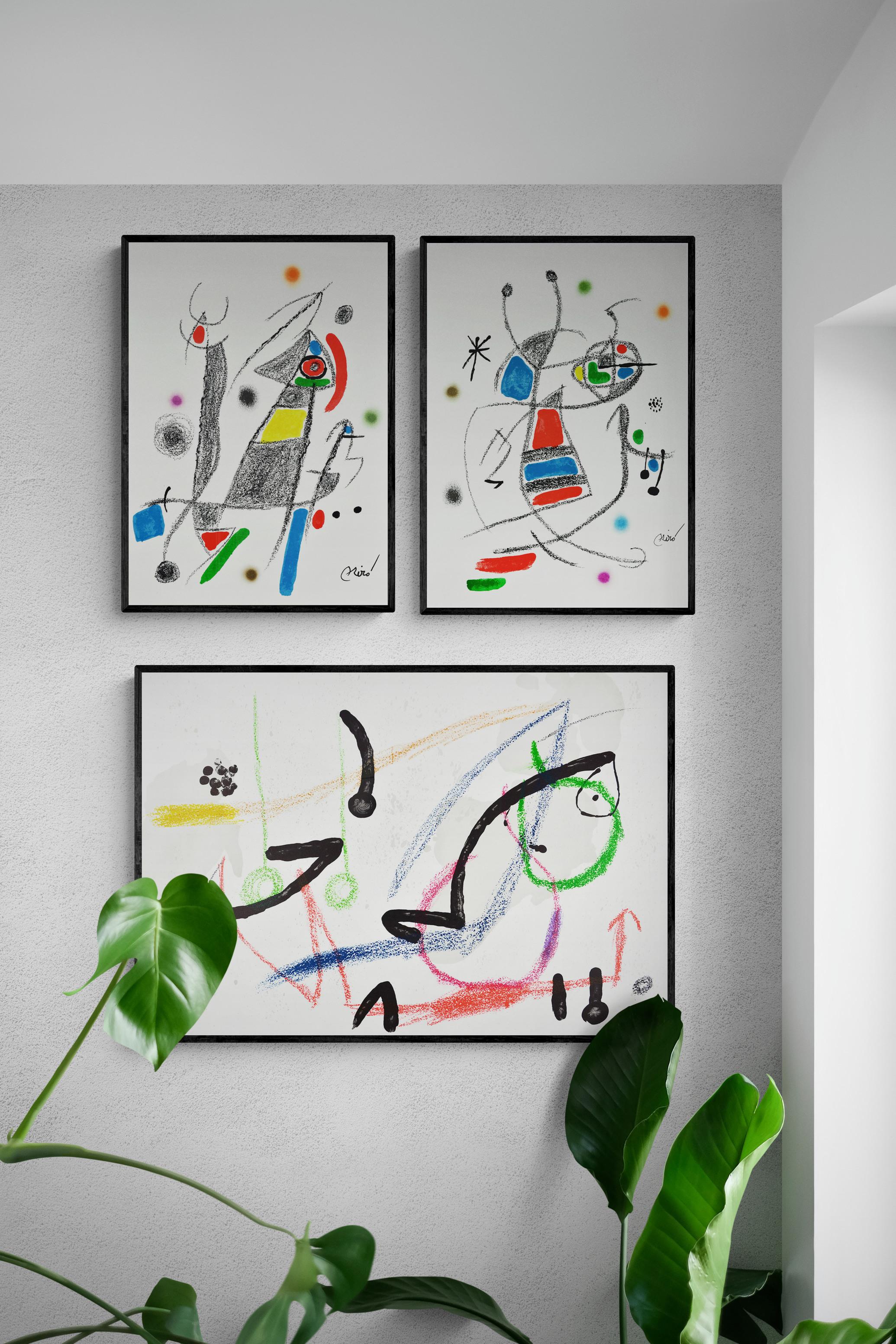 Joan Miró - MARAVILLAS CON VARIACIONES... Lithograph Contemporary Art Abstract 3