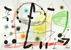 Vintage Joan Miró - MARAVILLAS CON VARIACIONES.. Lithograph Contemporary Art Abstraction