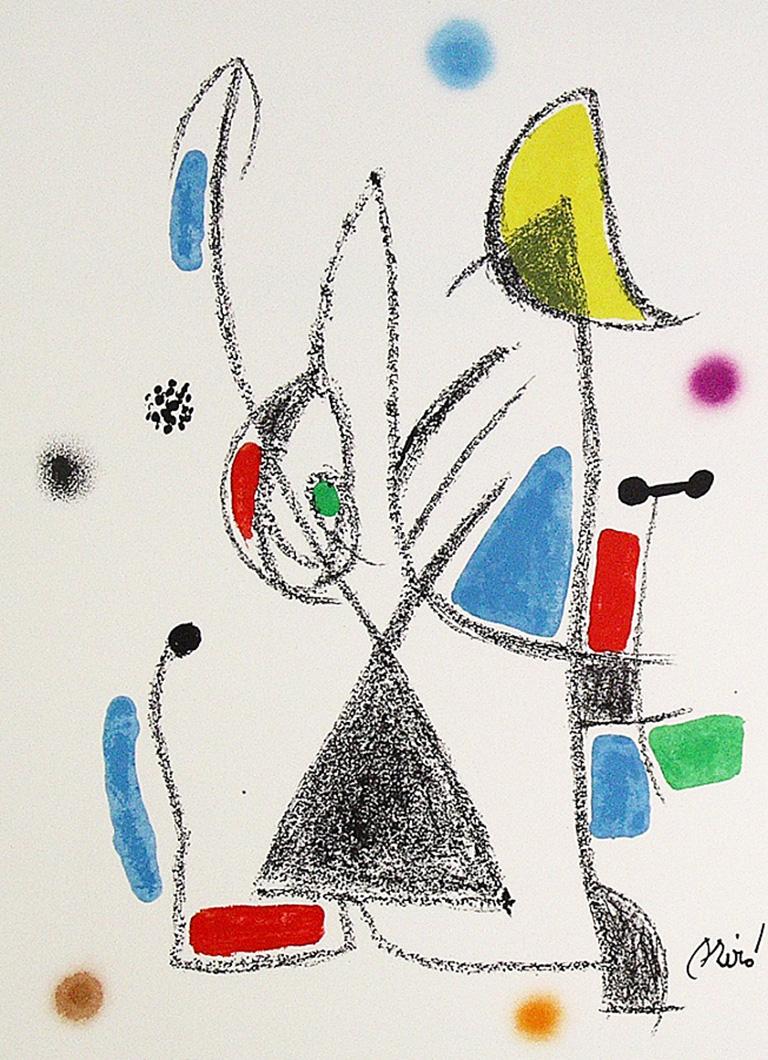 JOAN MIRÓ Maravillas con variaciones... Lithograph Contemporary art, Abstraction 1
