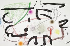 Vintage JOAN MIRÓ Maravillas con variaciones... Lithograph Contemporary art, Abstraction