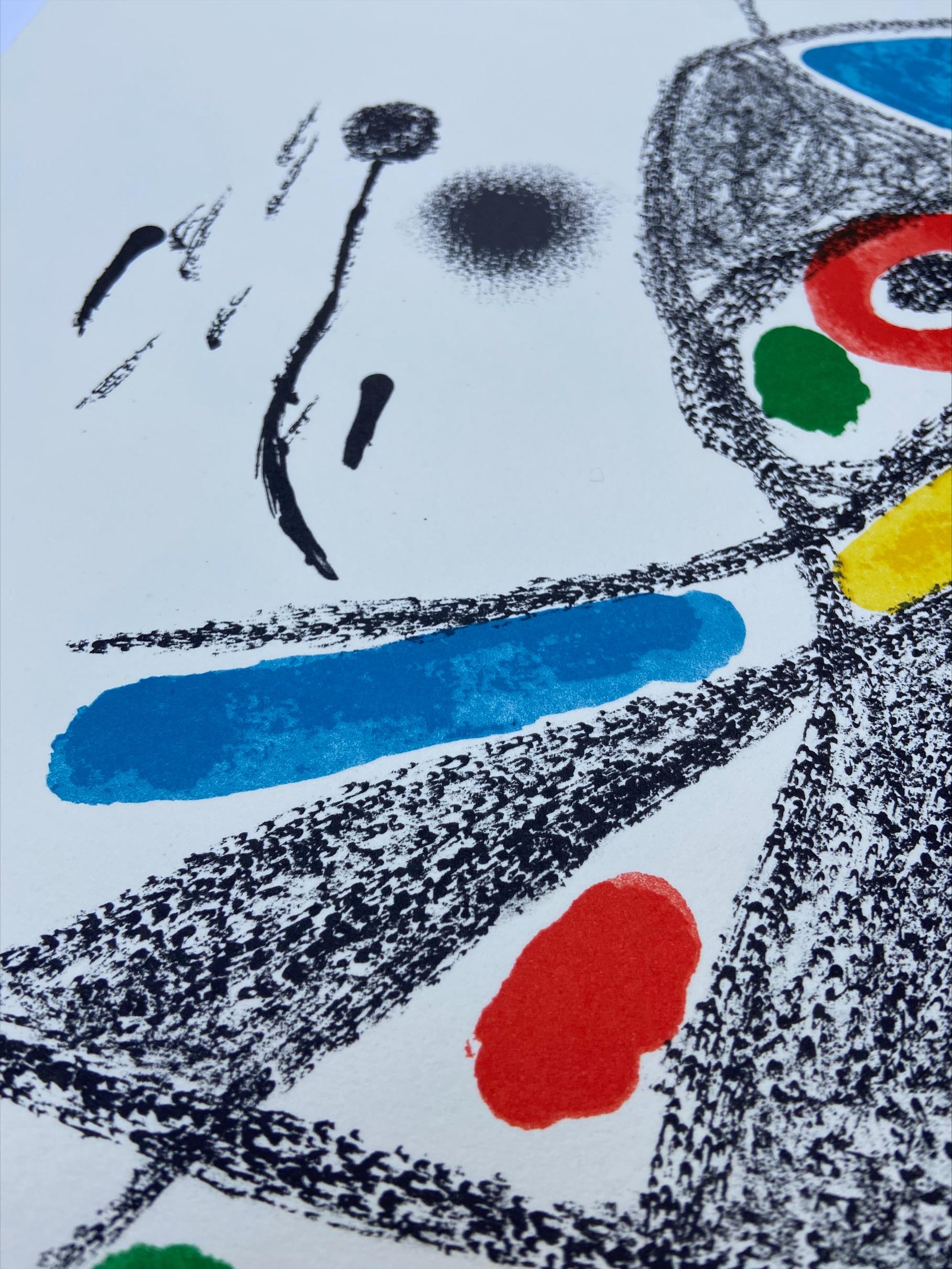 Joan Miró - Maravillas con variaciones n-2
Lithography 
35,7x49,6cm
Signed in the plate 
1975
Edition of 1500 copies on Guarro paper
Publisher : Poligrafa Barcelona 
890€
