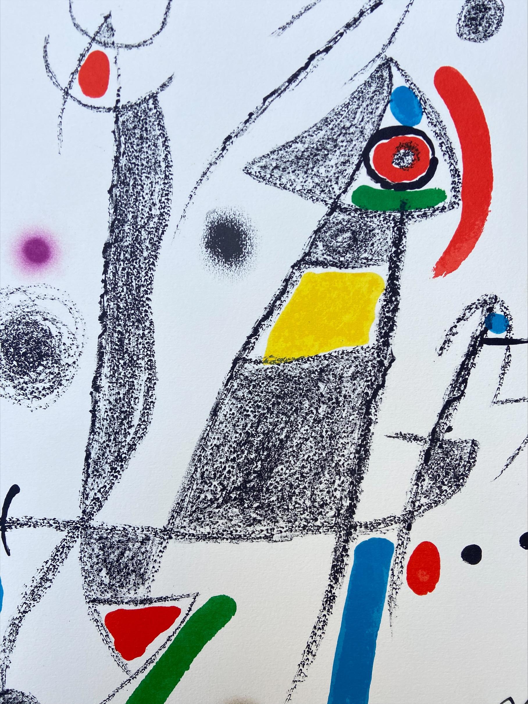 Joan Miró - Maravillas con variaciones n-6
Lithography 
35,7x49,6cm
Signed in the plate 
1975
Edition of 1500 copies on Guarro paper
Publisher : Poligrafa Barcelona 
890€