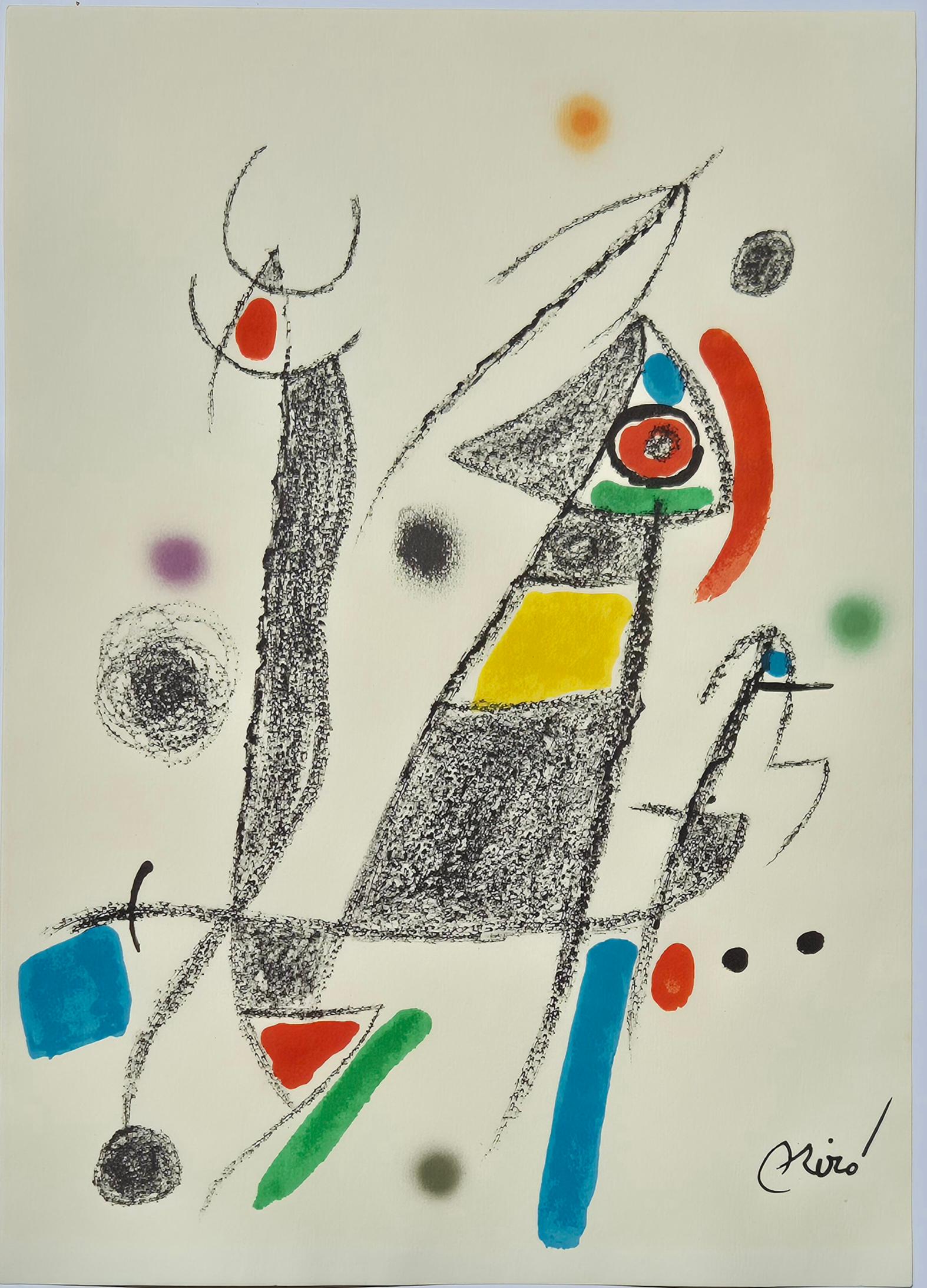 Joan Miró -- Maravillas con variaciones, planche 1, édition limitée