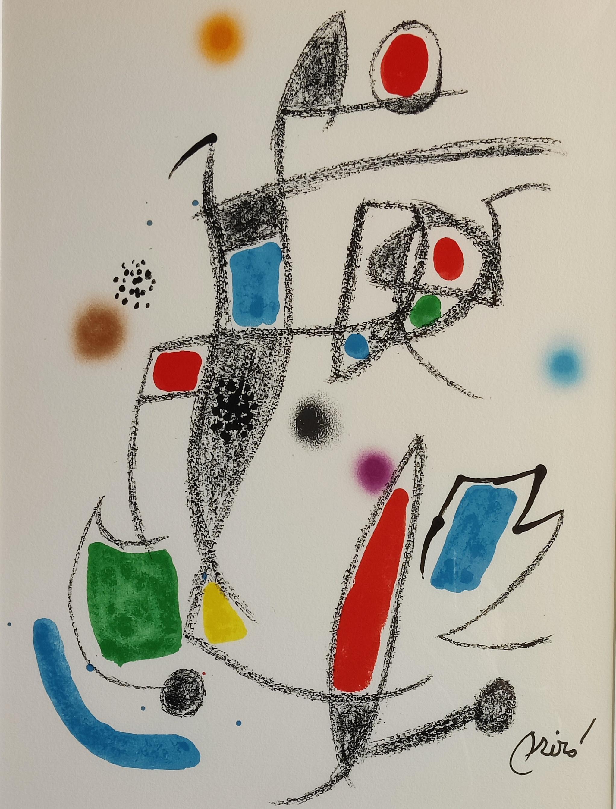 Joan Miró -- Maravillas con variaciones, plate 10 For Sale 1