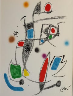 Joan Miró -- Maravillas con variaciones, plate 10
