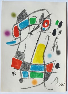 Joan Miró -- Maravillas con variaciones, plate 3
