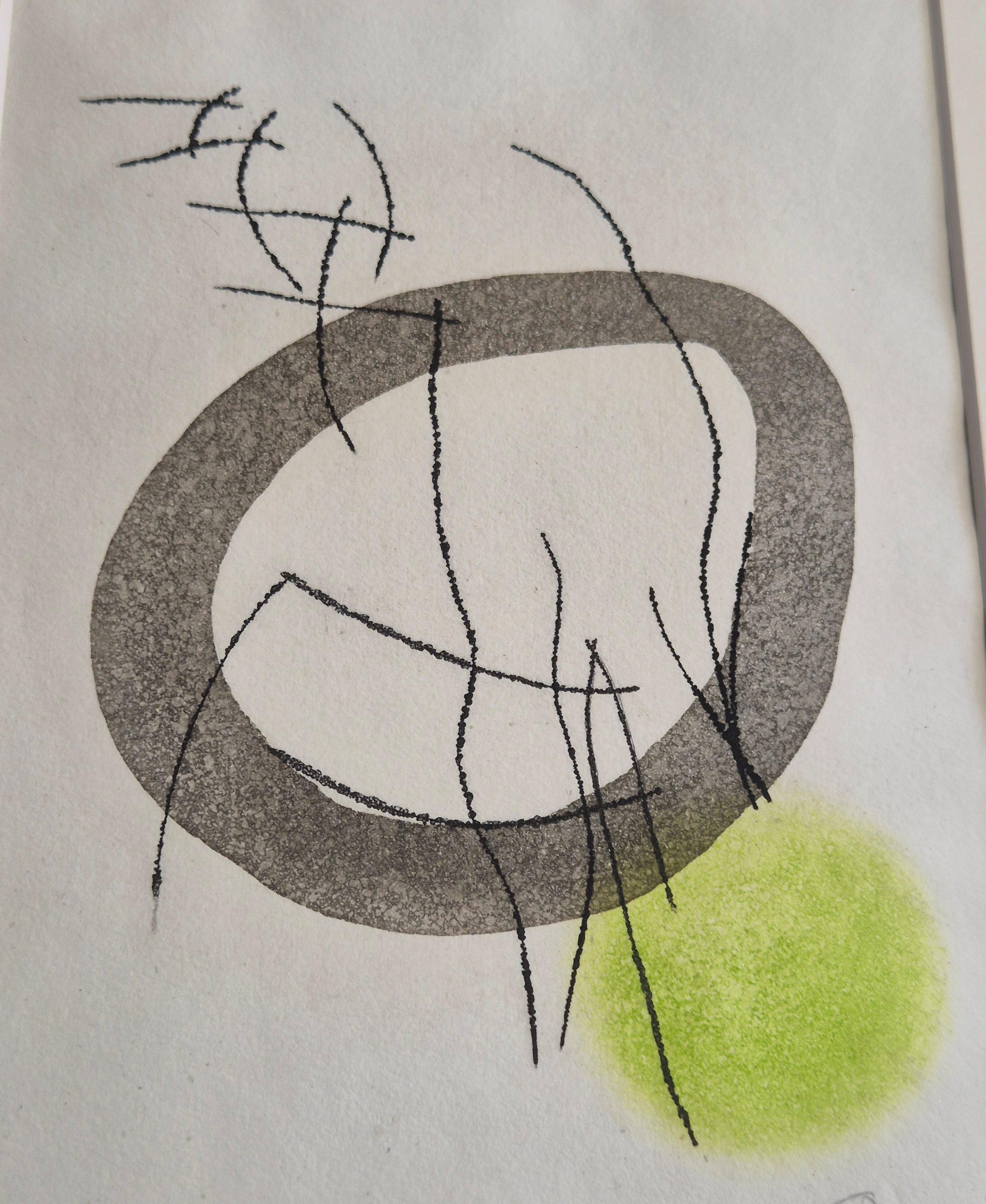 Joan Miró -- Miranda et La Spirale For Sale 1